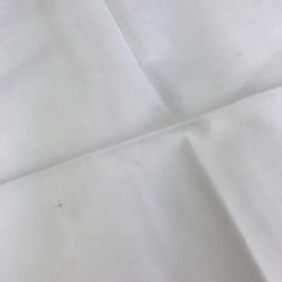 Embroidered Golden Tulips Flowers Fringe Handkerchief Vintage Style Floral - Picture 10 of 16